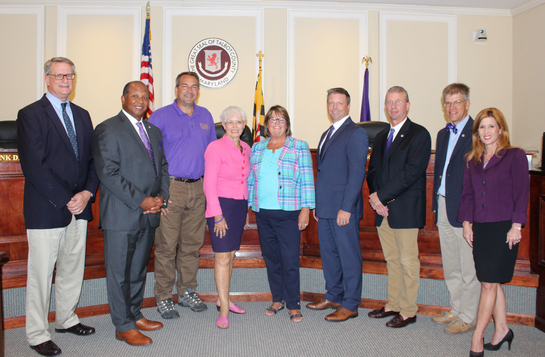 Jones honored by Talbot, state officials